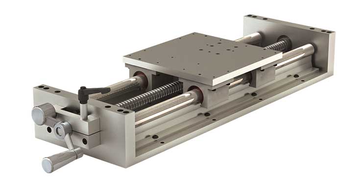 2HCR (Inch) Simplicity Linear Slide Assembly with Hand Crank