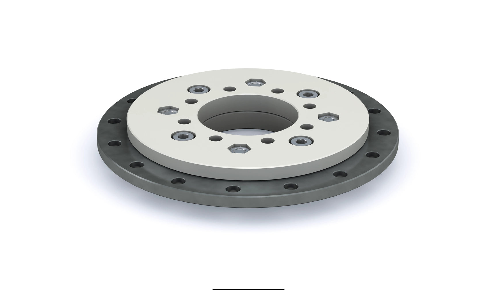 Plain Slew Ring Bearing Series: SRB, SRB-P02-0050-0150-ALNN, Family: Light Weight & Low Cost, I.D.: 50mm, O.D.: 150mm, Ring Material: Aluminum,
