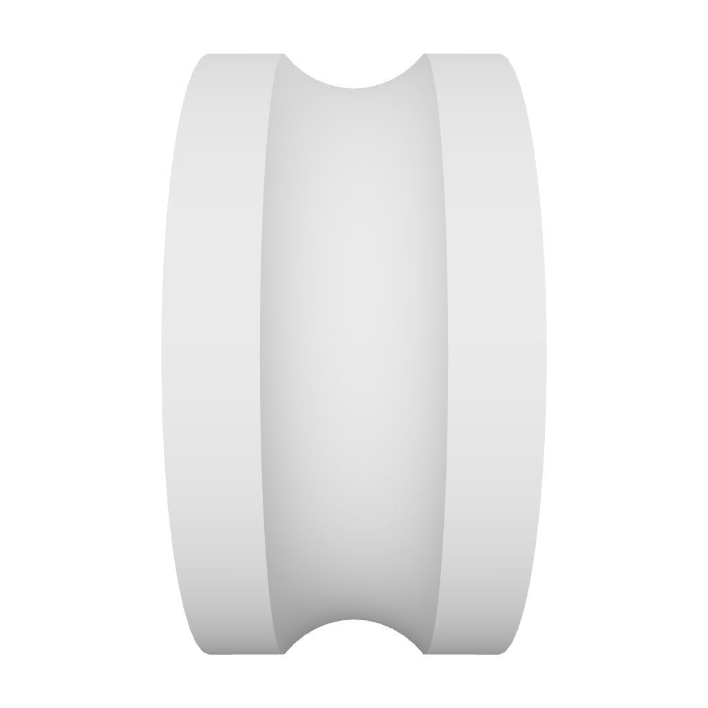 Gothic Arch Stainless Steel Track Roller - R30ECSS