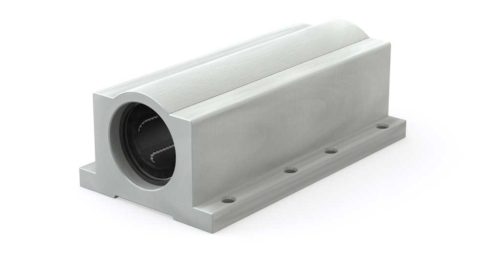 thumbnail image 2 of SpinCo Closed Style Double Wide Linear Ball Bearing Unit – SSWA16LUU / TWA16WUU 2 of 3
