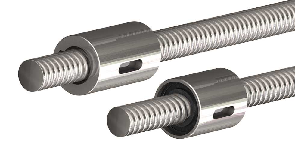 BSR Miniature Metric Ball Screw with Cylindrical Nut