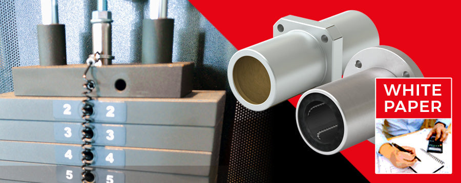 Flanged Linear Bearings for Fitness Equipment