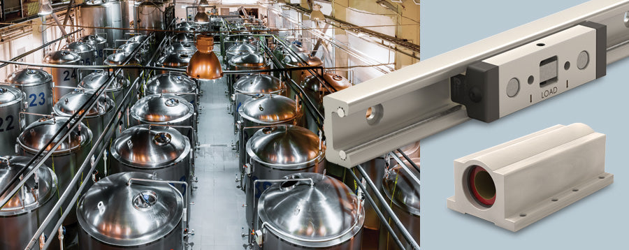 Redi-Rail Linear Guides and Pillow Block Bearings