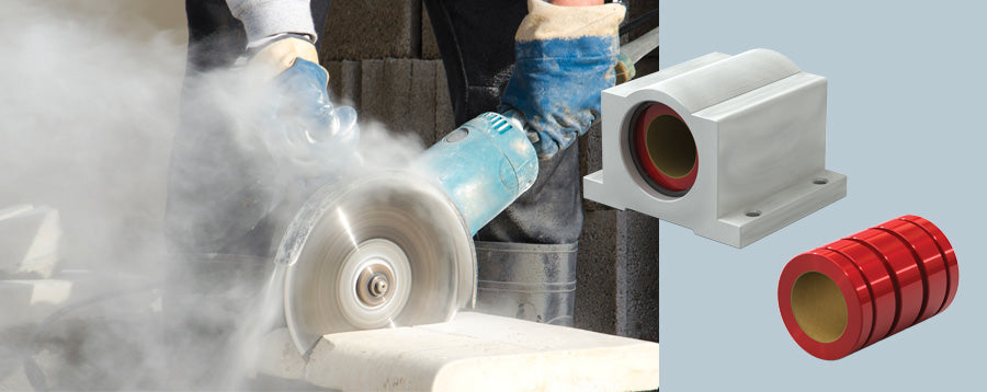 Plain Linear Bearings in Stonework