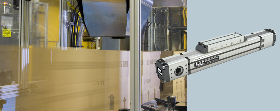 Linear Actuators Lower Heavy Pallets