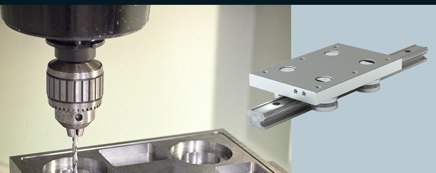 V-Wheel Linear Guide in Tool Rack