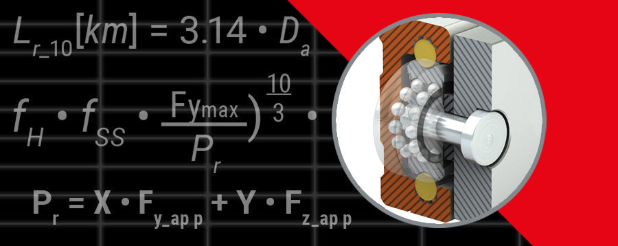Roller Bearing Life Calculation for Linear Systems