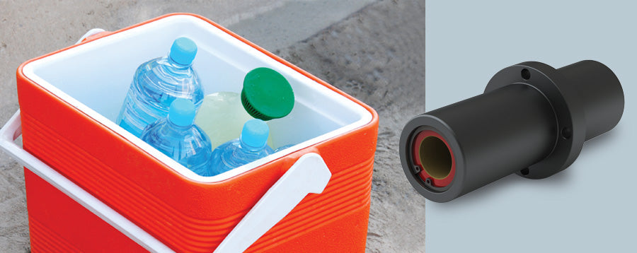 Plain Linear Bearing Double Die Set Bearing Flange Mount