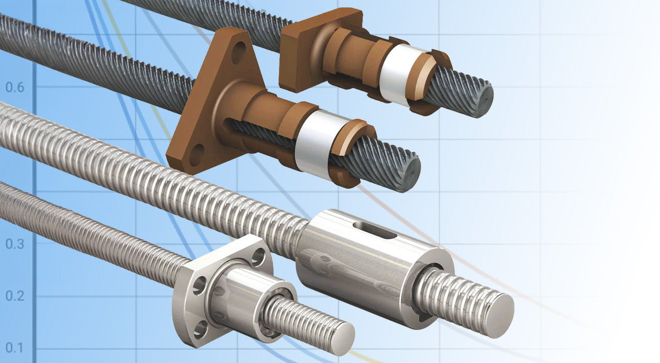 Difference Between Lead Screws and Ball Screws