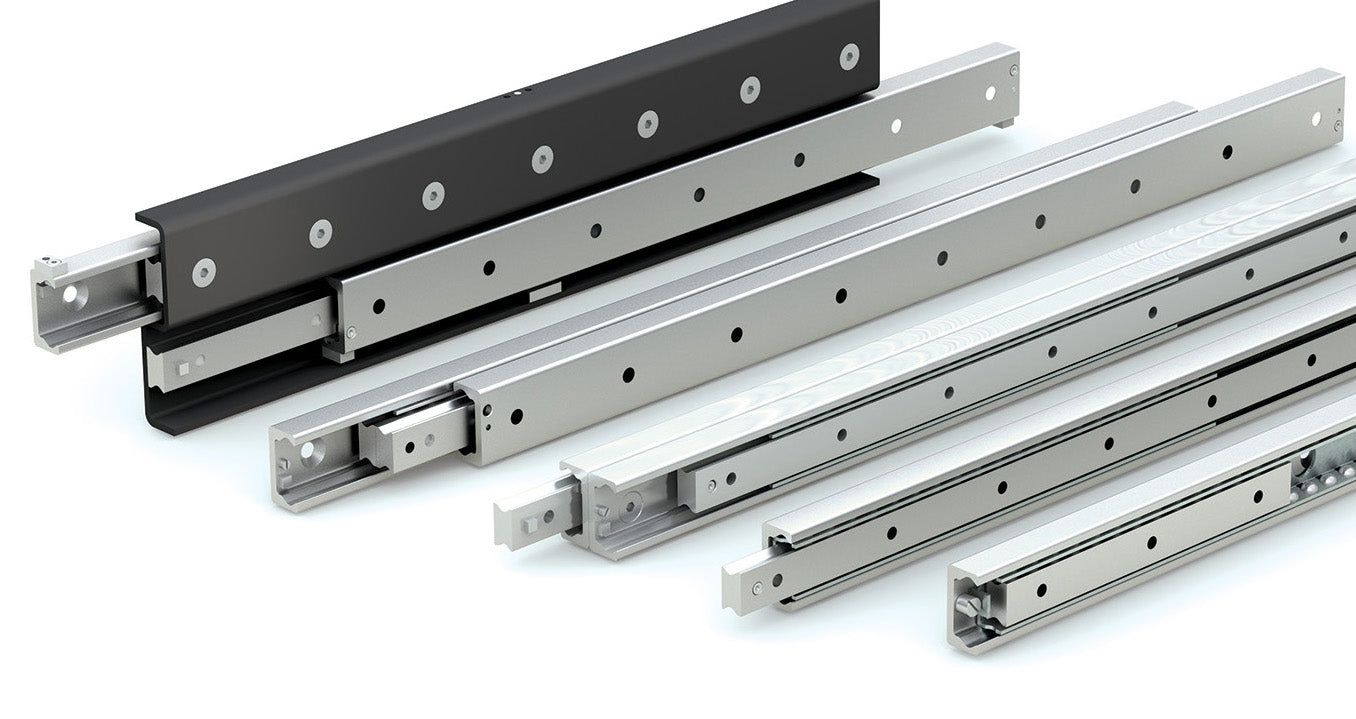 Telescoping Steel Drawer Slides: Heavy-Duty Linear Motion Reach