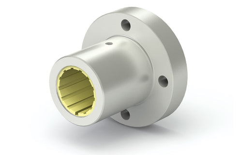 EconoGlide Plain Linear Bearings – Round Flanged