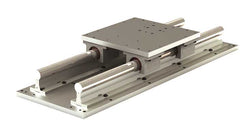 Plain Linear Bearing Guides with Two Rail Supported Shafts | Linear Bearing Slide Assembly - Linear Guide
