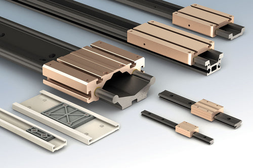 Linear Slides - Guides with Gliding Surface