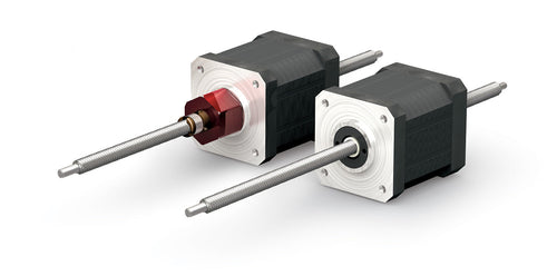 Non-Captive Lead Screw Linear Actuator Motor Assemblies