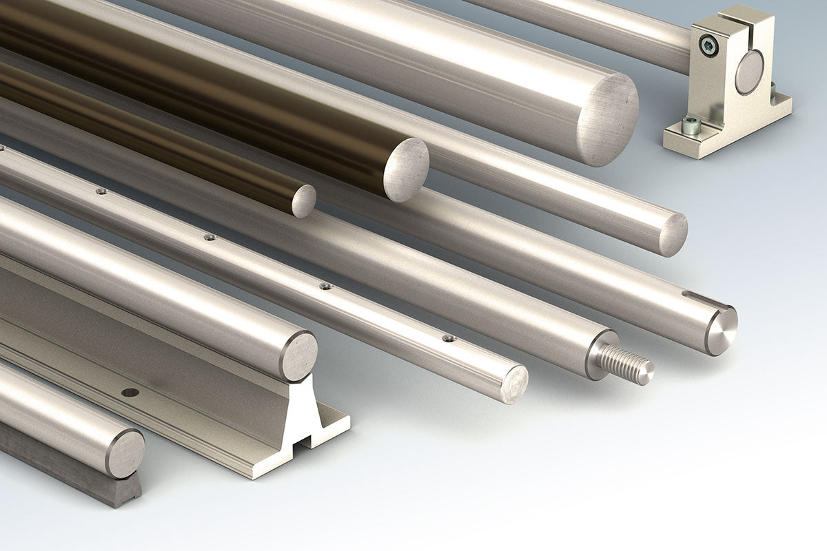 Shafting Support Rails Linear Shafts (Shafting) and Support Rails – PBC Linear