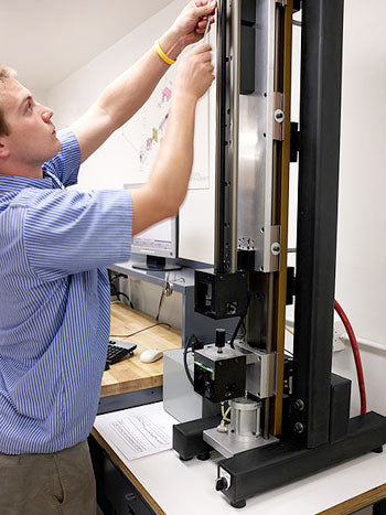 Linear Slide Guide in Vertical Application