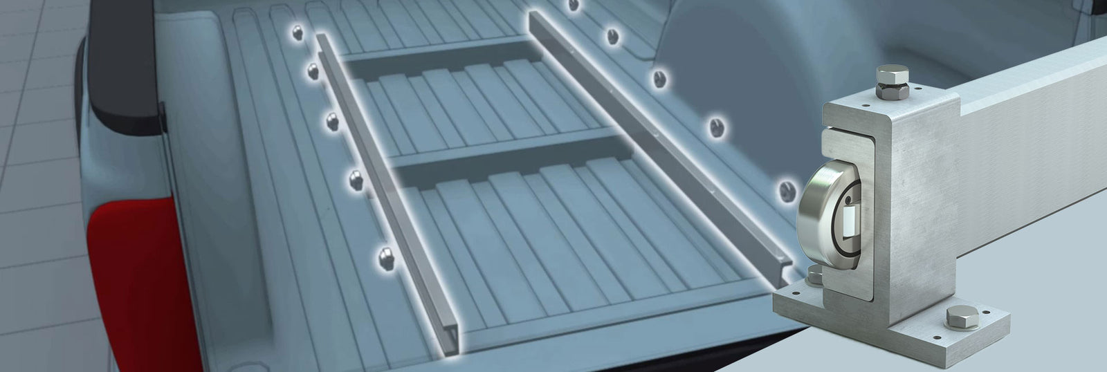 Roller Bearings in Truck Bed Extenders and Mobile Applications
