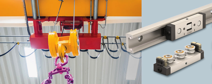 Linear Guides in an Aircraft Maintenance Gantry