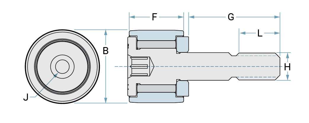 Concentric cam follower
