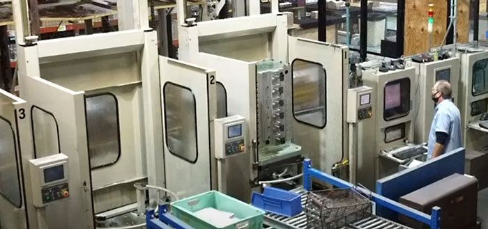 Aerial View of the Hitachi Flexible Manufacturing System