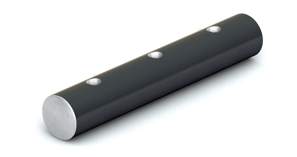 Drilled Linear Shaft - Ceramic Coated Aluminum CCMDL20-0600-SL Diameter: 20mm Length: 600mm