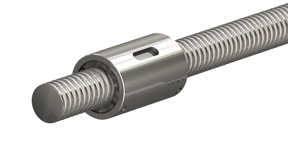 Ball Screw Assembly 10mmx2mmx500mm Cylindrical Nut BSR1002ATXR-0500-CSN-NNN-NNN-N