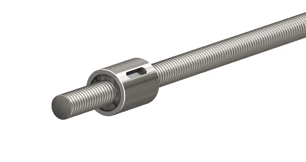 Ball Screw Assembly 6mmx1mmx150mm Cylindrical Nut BSR0601ATXR-0150-CSN-NNN-NNN-N