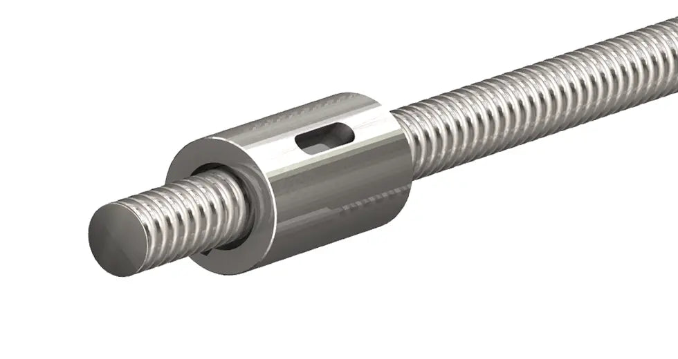 Ball Screw Assembly 8mmx2.5mmx150mm Cylindrical Nut BSR08025TXR-0150-CSN-NNN-NNN-N