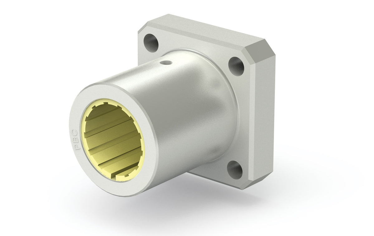 Подшипник PACIFIC Plain Linear Bearing - EconoGlide IBFPM12-01 Square Flanged 12mm