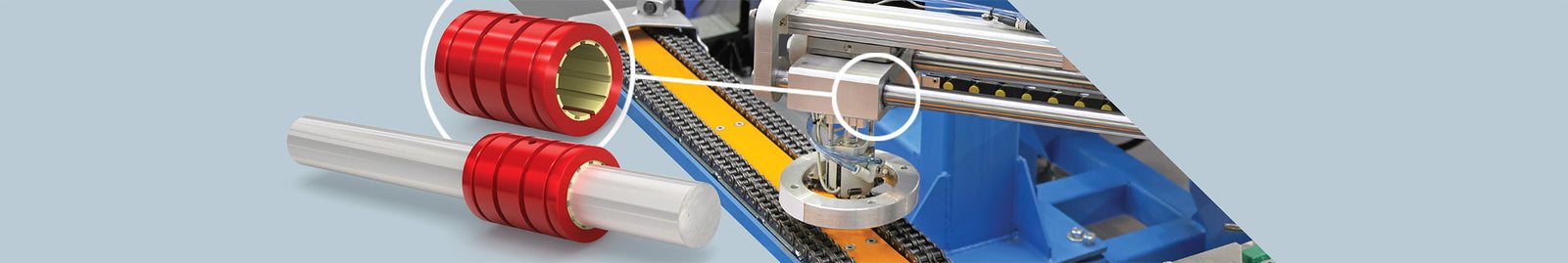 EconoGlide® Plain Linear Bearings: A Low-Cost Polymer Lined Alternative 