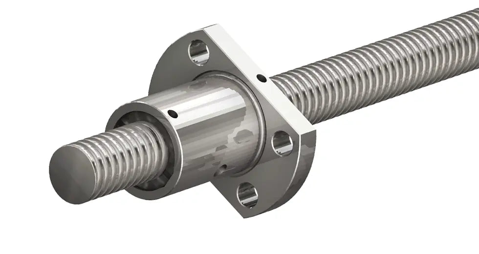 Ball Screw Assembly 8mmx2.5mmx250mm Flanged Nut BSR08025TXR-0250-RSN-NNN-NNN-N