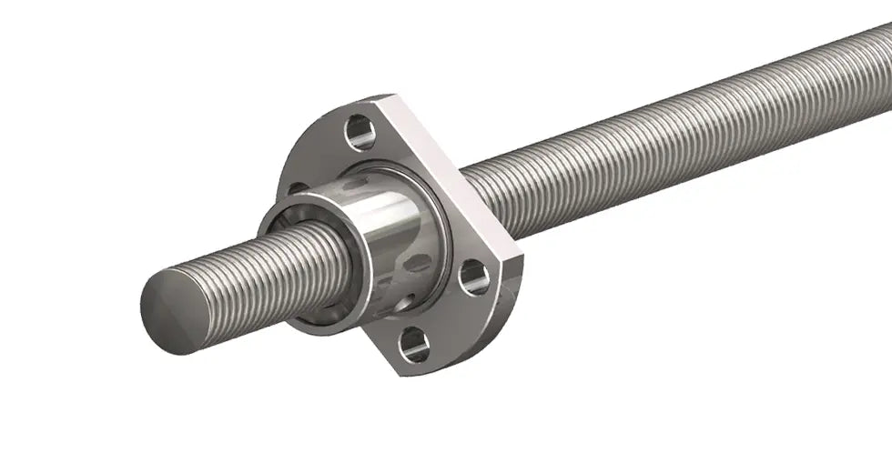 Ball Screw Assembly 8mmx1mmx150mm Flanged Nut BSR0801ATXR-0150-RSN-NNN-NNN-N