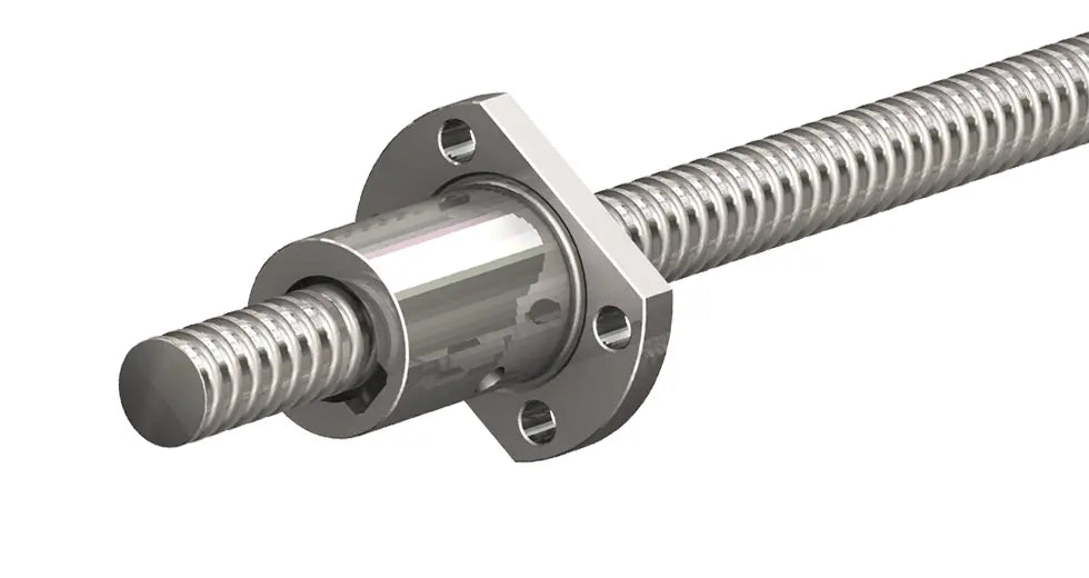 Ball Screw Assembly 8mmx2.5mmx150mm Flanged Nut BSR08025TXR-0150-RSN-NNN-NNN-N