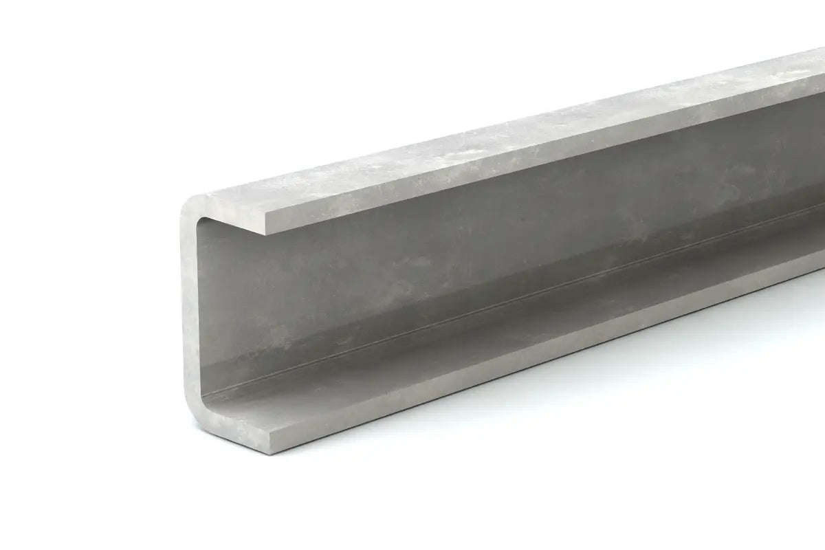 Heavy Duty Linear Rail HVR-S-2000 - Steel U-Channel 2000mm for Hevi-Rail Linear Guide Roller HVB-053