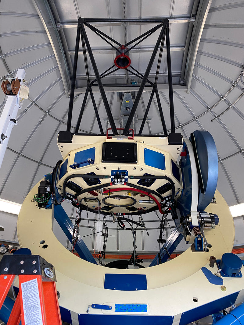 Las Cumbres Observatory Telescope with Lens Cover