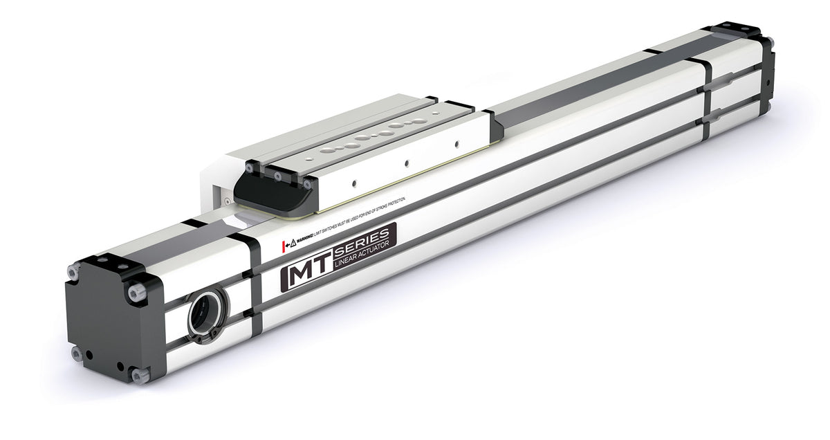 Belt Driven Linear Actuator MTE080D-2500-19L1L2 Length: 2500mm Cross S ...