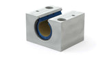PMN (ISO Metric) Open Plain Linear Bearing Pillow Block