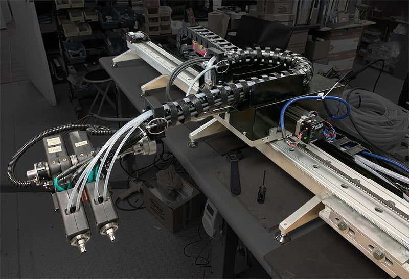 Full view of automated gantry design for ESD