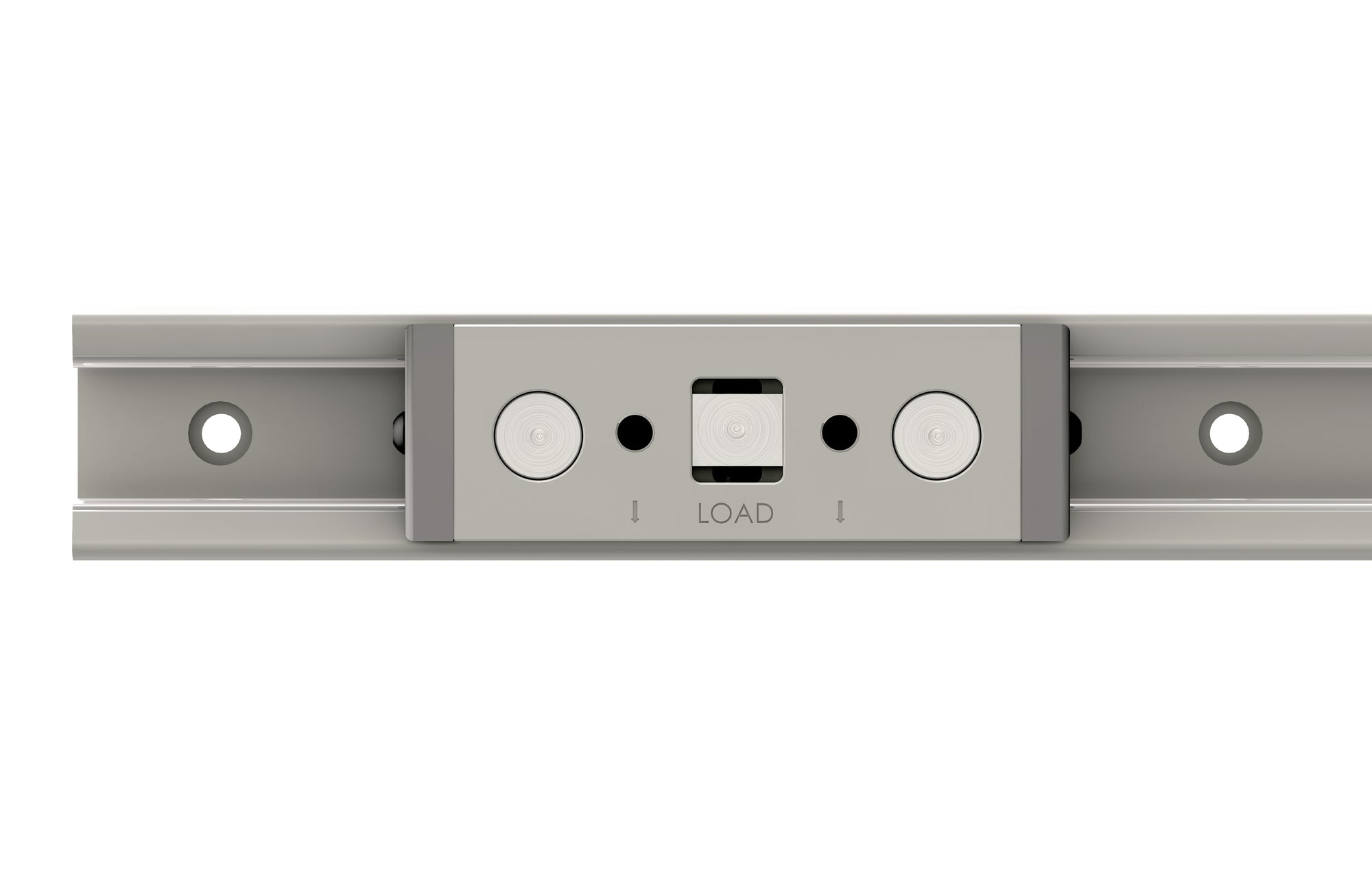 Linear Guide Carriage - Redi-Rail RRS65A-3R-SS - 65mm Width / 3 Adjustable Preloaded Stainless St...
