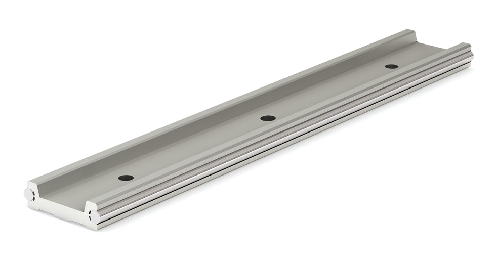Low Profile Linear Rail - Redi-Rail RRL34R-039.370-R0 w/ Steel Raceway ...
