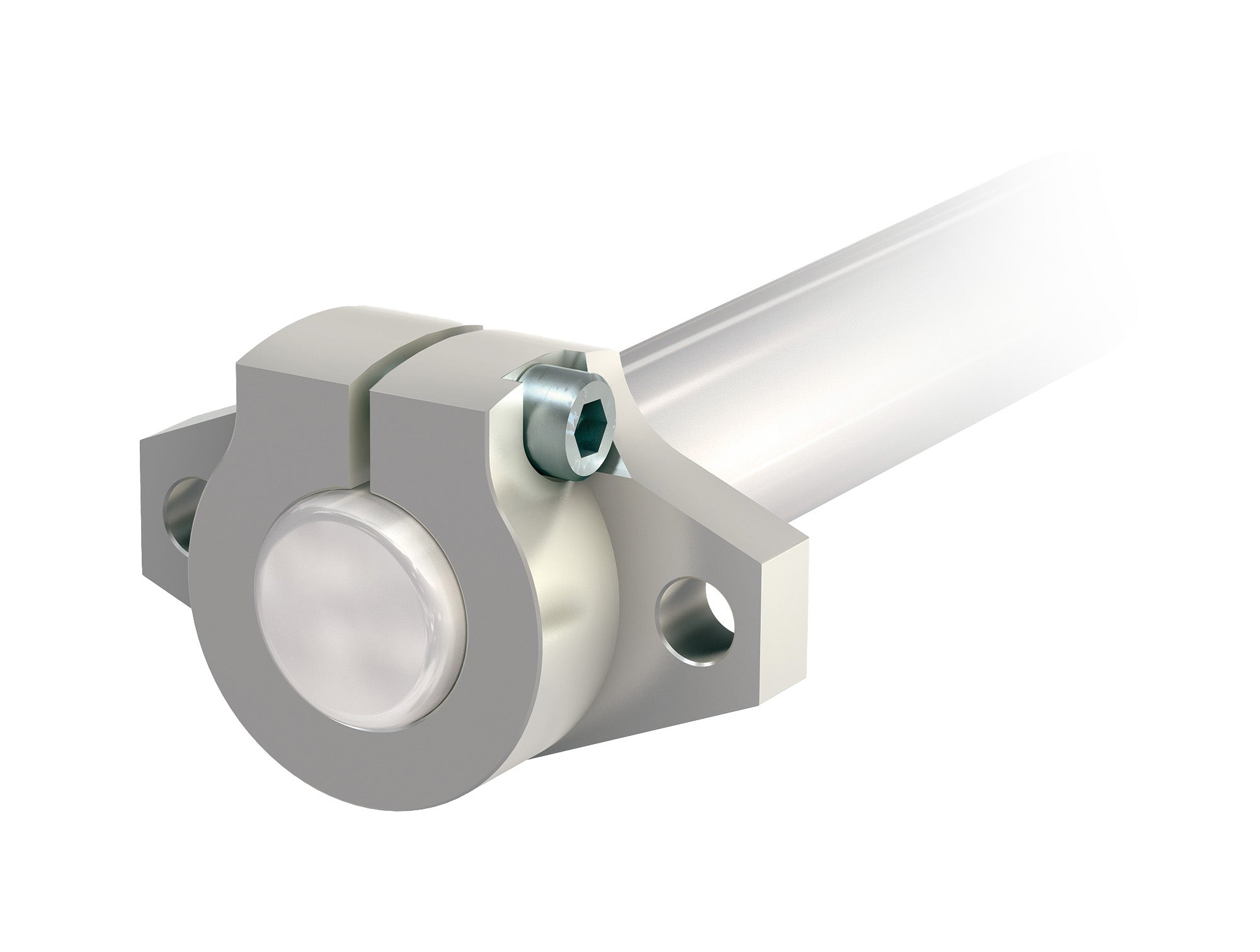 Round Linear Shaft Support– RMSB16 Aluminum End Support Block 16mm