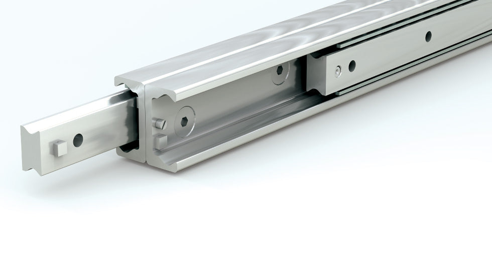 SDB drawer slide close up