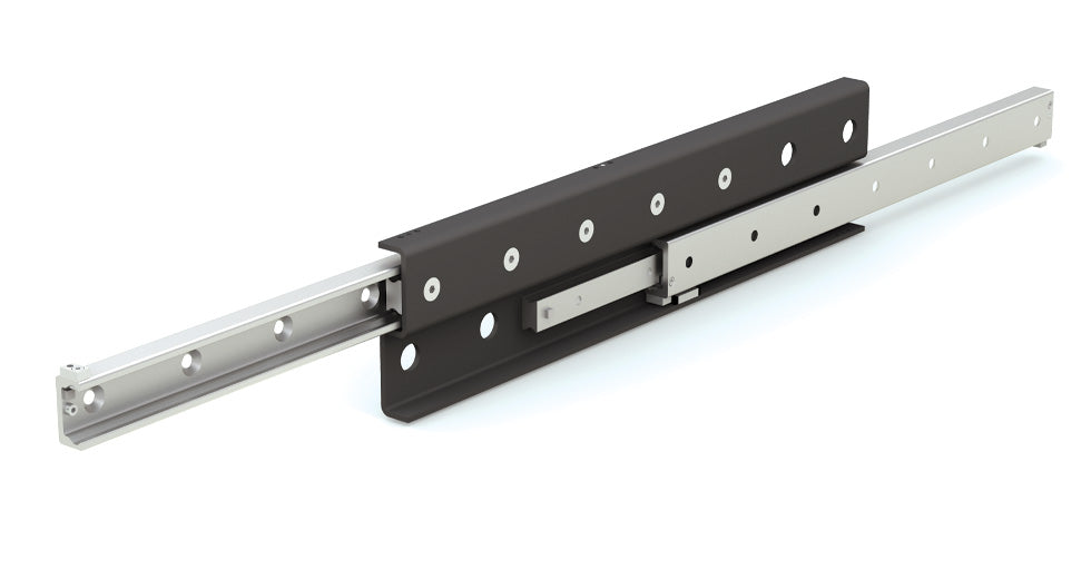 heavy duty drawer slide expanded