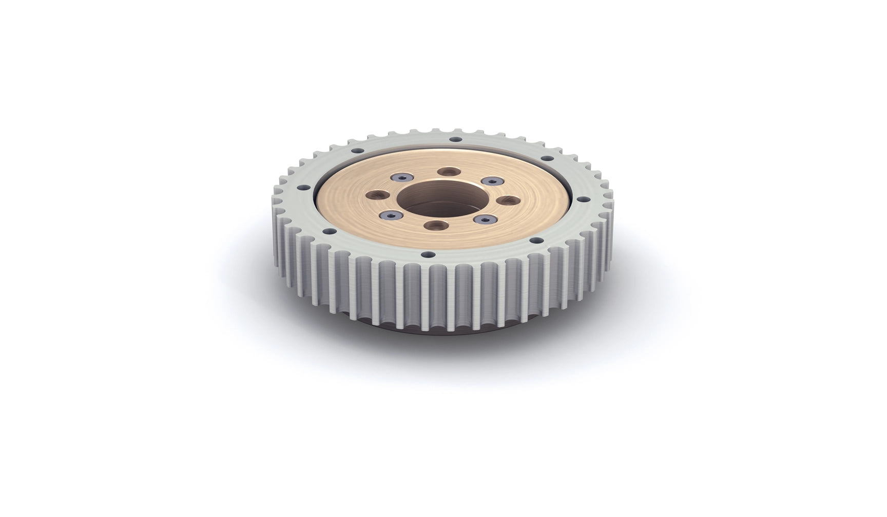 Plain Slew Ring Bearing - Aluminum SRB-P03-0030-0111-ALEN-HTD8M High Load, ID: 30mm