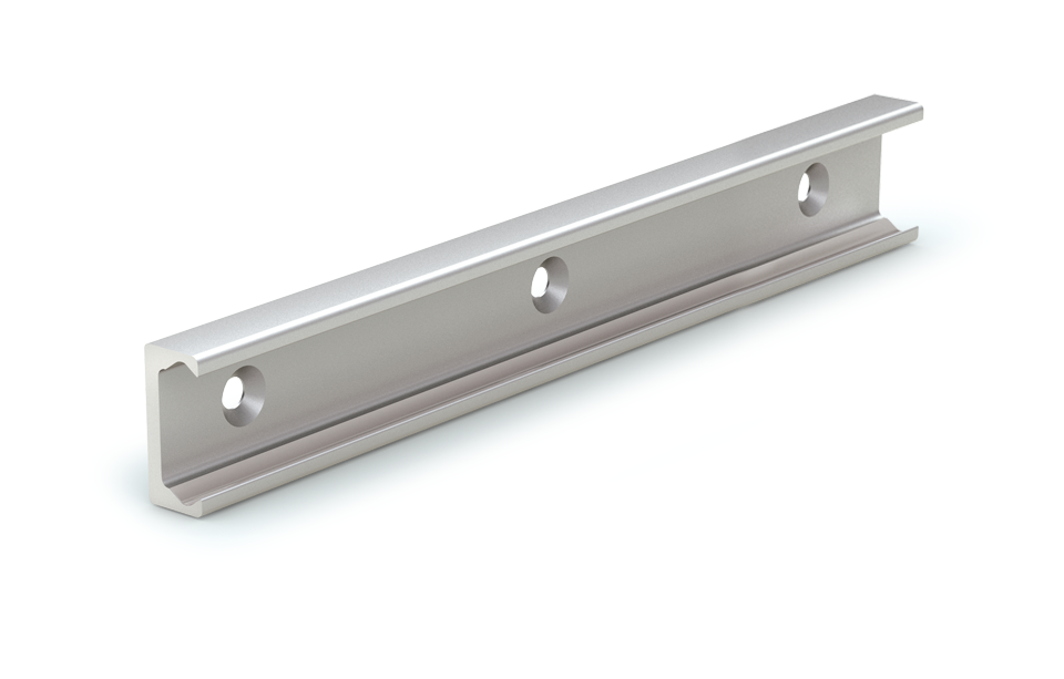 Steel Linear Guide Rail w/ Counterbore Mounting SRS43R-0250C Steel Rail Standard 43x250mm
