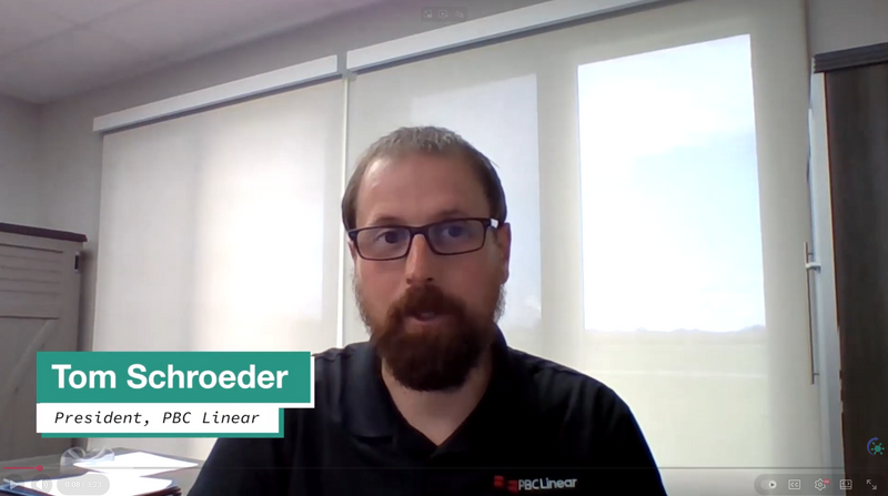 Building the Economy: Tom Schroeder with PBC Linear