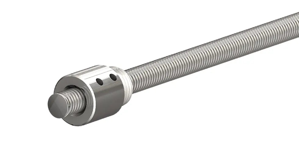 Ball Screw Assembly 6mmx1mmx150mm Threaded Nut BSR0601ATXR-0150-TRSN-NNN-NNN-N
