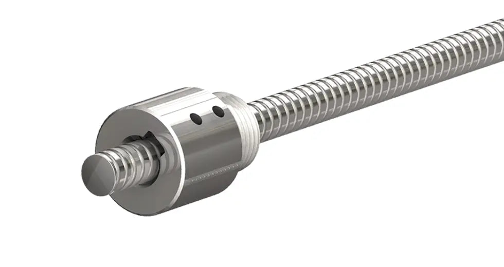 Ball Screw Assembly 6mmx2mmx150mm Threaded Nut BSR0602ATXR-0150-TRSN-NNN-NNN-N