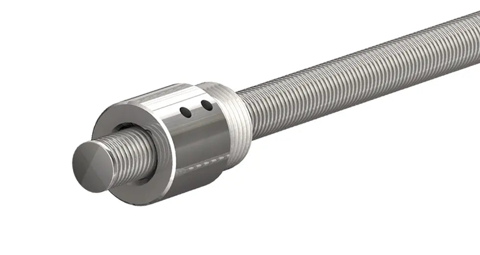 Ball Screw Assembly 8mmx1mmx150mm Threaded Nut BSR0801ATXR-0150-TRSN-NNN-NNN-N