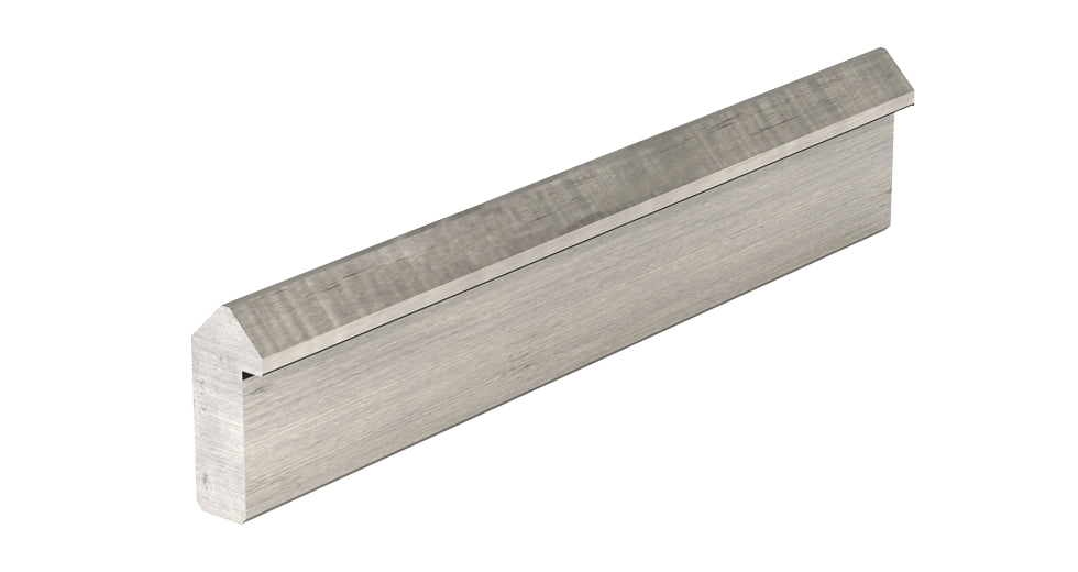 V-Rail Linear Rail - V-Guide VR1-012 for Size 1 V-Wheels - Length: 12" Carbon Steel
